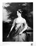 Old Vintage Print Lady Elizabeth Howard Afterwards Duchess Rutland 1917 20th