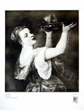 Old Vintage Print Salome By Titian At The Prado Madrid Carrying Tray 1917 20th