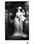 Original Old Vintage Print Portrait Miss Mary Hepburn Sir Henry Raeburn 1917