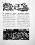 Antique Old Print The Cook Collection Part Iii Poussin PachecoPages 1918