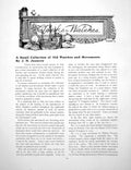 Old Vintage Print A Small Collection Watches And MovementsPages 1918