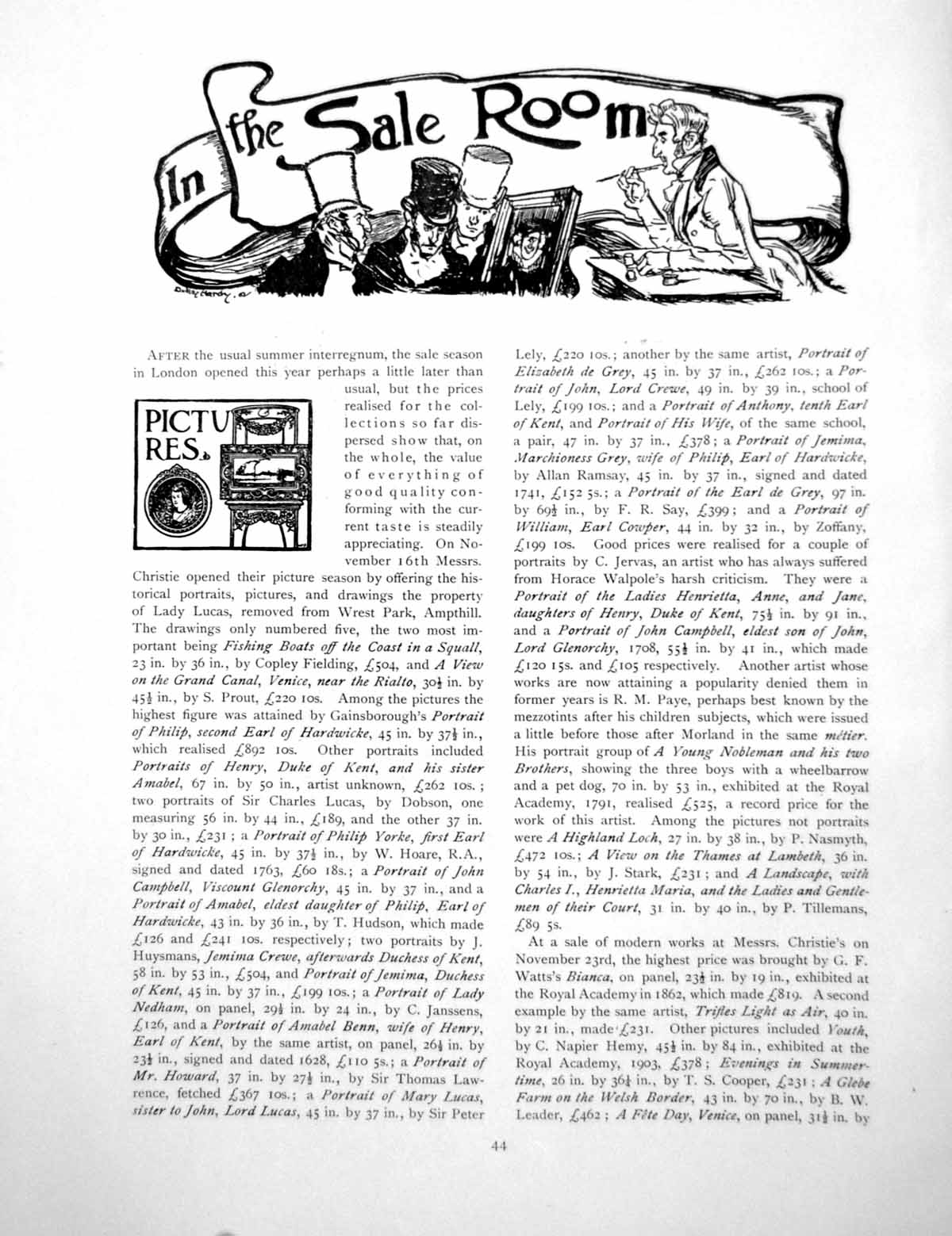Antique Print Sale Room Pictures Unidentified Portrait PricesPages 1918
