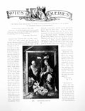 Antique Old Print Notes Queries Unidentified Painting S GiraffePages 1918