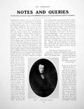 Old Print Notes Queries Unidentified Portrait Mr H NichollsPages 1918