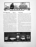 Antique Print The Glass Age Part I Examples Roman InstructionPages 1918