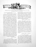 Antique Old Print Notes Queries Portrait Mrs Sherwood MahoganyPages 1918