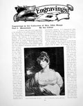 Antique Print Engravings Collection Mrs John Mango MezzotintsPages 1918