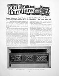 Antique Old Print Oak Furniture Collection Col. Hct LittledalePage 1918