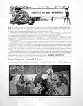 Antique Print Tapestry As War Memorials Arras The Three FatesPages 1918