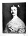 Original Old Vintage Print Portrait Mrs Hawley By Joseph Highmore 1918 20th