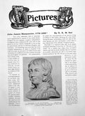 Old Print John James Masquerier 1778-1855 Portrait As A BoyPages 1918 18th