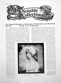 Antique Print F Wellesley'S Collection Miniatures Drawings IiPages 1918