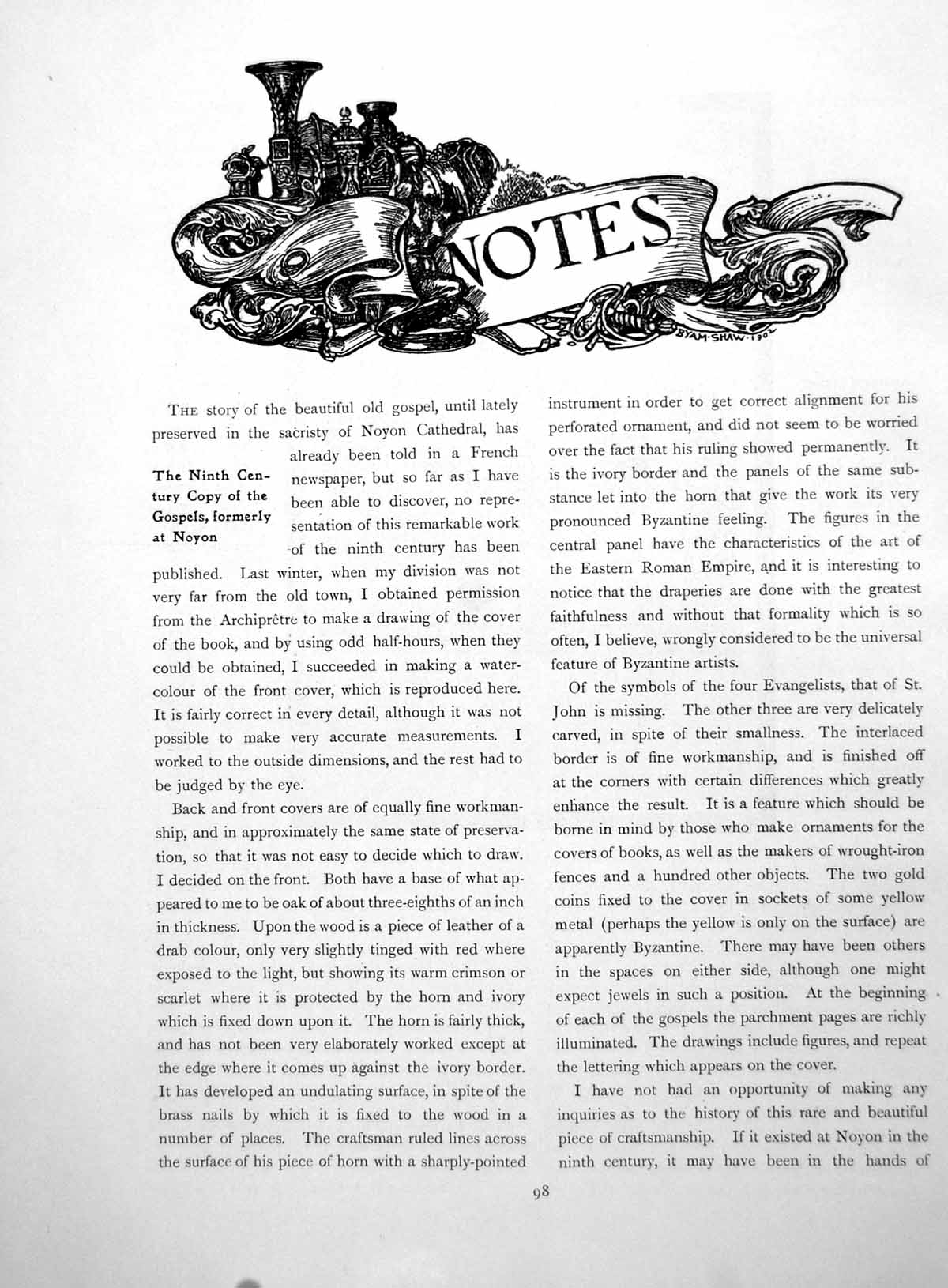 Original Old Vintage Print Notes Pewterer Portrait Henry RogersPage 1918
