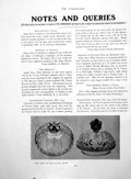 Antique Old Print Notes Queries Rock-Crystal Cover C9Th GospelsPage 1918