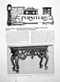 Antique Print Notes On Eighteenth Century English Furniture IPages 1918