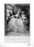 Antique Old Print Les Adieux Goodbyes Lady Leaving Hand Kissed Gentleman 1918