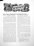 Antique Print 18th Century English Furniture Part Ii SheratonPages 1919