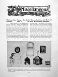 Old Print Ann Sharp Her Dolls' House Letters & Book RecipesPages 1919
