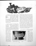 Antique Old Print Barber'S Reminder Bowl Unidentified PortraitsPage 1919