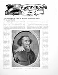 Antique Old Print The Portrait In Line Willem Jacobszoon DelffPages 1920