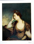 Antique Print Kitty Fisher Francis Cotes Lady Thinking Leaning On Arm 1920 20th