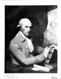 Old Print Benjamin West Pra Gilbert Stuart National Portrait Gallery 1920 20th