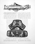 Antique Print Books Saddle Steels Silhouette Sir Walter ScottPages 1921