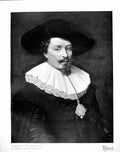 Old Vintage Print Portrait A Burgomaster Michiel Lansz Van Mierevelt 1921 20th