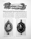 Antique Print Cameos Queen Elizabeth Reproduction In PortraitsPages 1922
