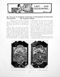 Antique Old Print Mr P D Griffiths' Collection EnglishneedleworkPages 1922