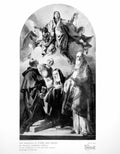Antique Print Madonna In Glory And Saints By Giovanni Domenico Tiepolo 1922