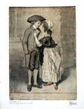 Old Proverbs Vii 13 From Pastel Jr Smith Lady Kissing Gentleman 1923