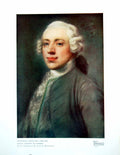 Original Old Vintage Print Gustavus Hamilton Pastel Portrait By Himself 1923