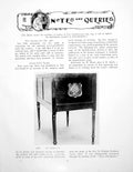 Antique Old Print Notes Queries Crooks Cot Unidentified PaintingPages 1923