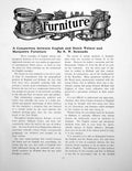 Antique Print English And Dutch Walnut And Marquetry FurniturePages 1923
