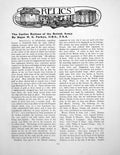 Antique Print The Earlier Buttons The British Army Flat PewterPages 1923
