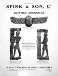 Old Vintage Print Egyptian Antiquities Silver Adam FireplacePages 1923