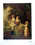 Antique Print A Mother And Daughters By Johann Zoffany Ra Lady Swinfen 1923