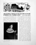 Old Print Historical Portraits Duke Norfolk Arundel CastlePages 1924 0