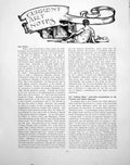 Old Vintage Print Art Notes Shop V&A Brithdir South WalesPages 1924 0