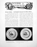 Old Print Pottery And Porcelain Michael Edkins Small PlatesPages 1924 0