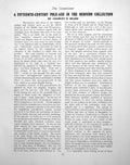 Antique Print Fifteenth-Century Pole-Axe In Redfern CollectionPage 1924