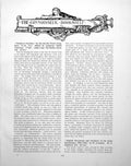Antique Old Print Bookshelf Cupid Bringing Flowers Suitor LadyPages 1924