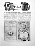 Old Vintage Print Choix De Chansons De La Borde IllustrativePages 1925