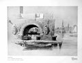 Old Vintage Print Alkmaar By W Clarkson Stanfield Ra In V&A Museum 1925 20th