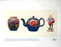 Old Salt-Glaze Vase Thinly Potted Teapot Figurine Staffordshire 1925 20th