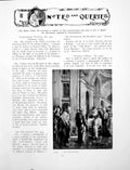 Antique Old Print Notes Queries The Circumcision Isabella D'EstePage 1925