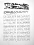 Old Print Ancient Church Chests Greater London Ruislip HayesPages 1925