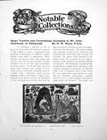 Old Print Some Textiles And Furnishings Belonging J GirdwoodPages 1925