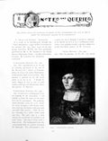 Old Print Notes Queries Unidentified Portraits Queen BianchiPages 1925